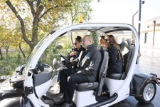 President Ilham Aliyev, First Lady Mehriban Aliyeva, and their family members attend inauguration of Central Botanical Garden (PHOTO/VIDEO)