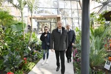 President Ilham Aliyev, First Lady Mehriban Aliyeva, and their family members attend inauguration of Central Botanical Garden (PHOTO/VIDEO)