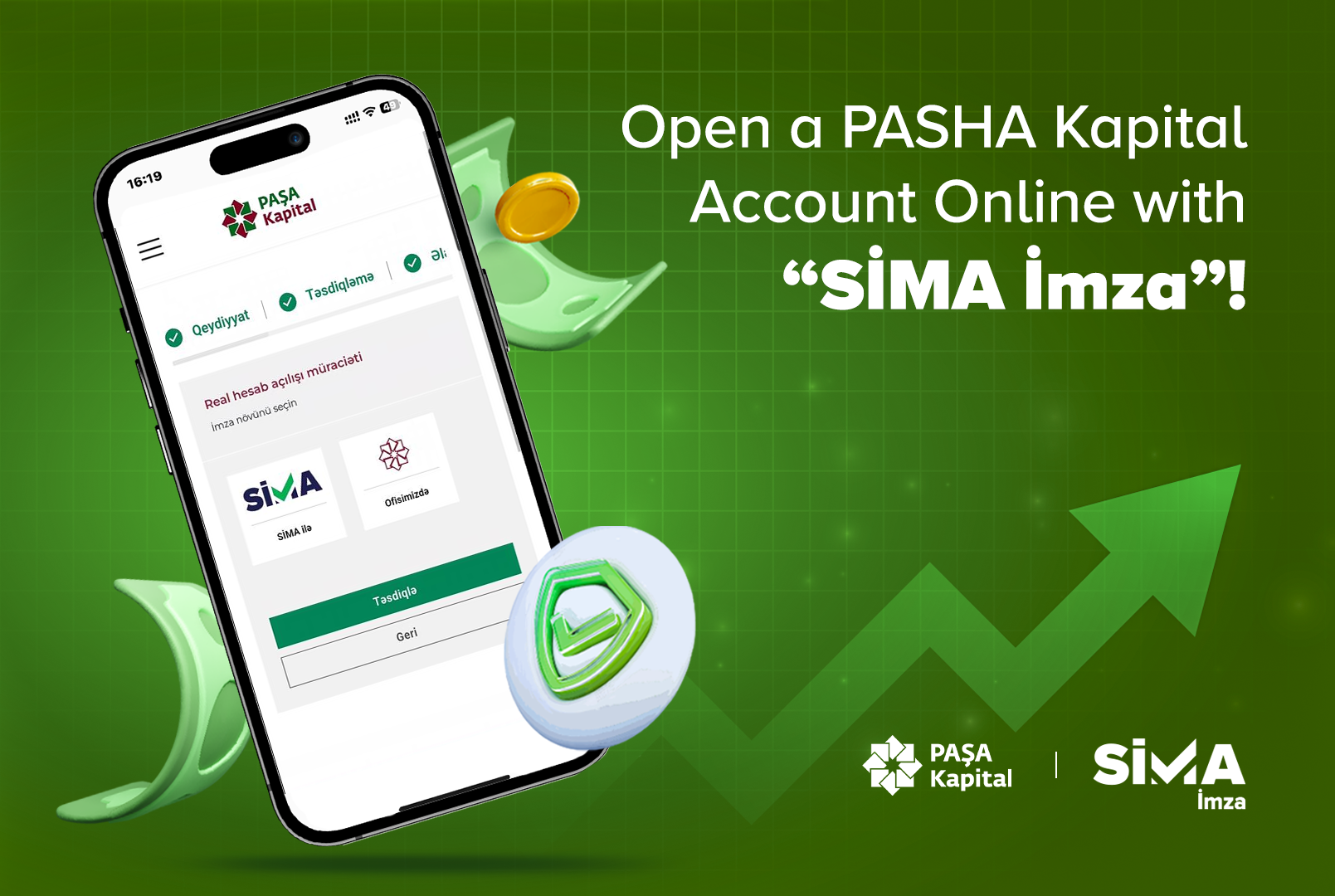 Paşa Kapital offers remote account opening with "SİMA İmza"