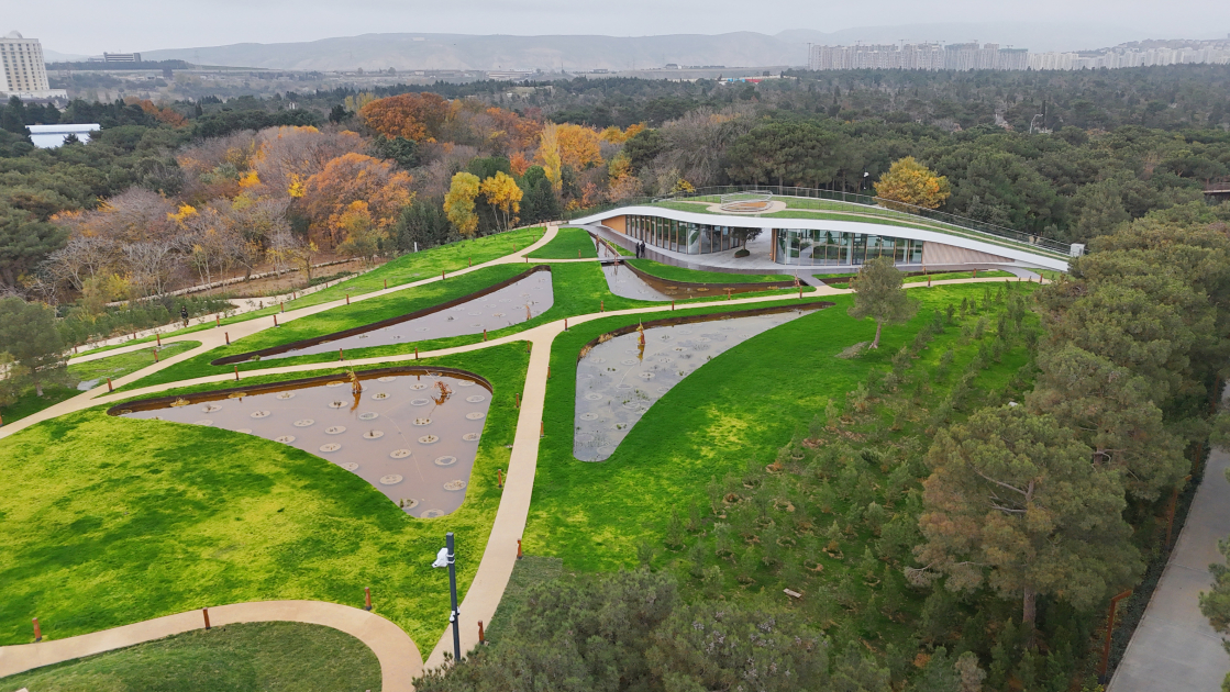 President Ilham Aliyev, First Lady Mehriban Aliyeva, and their family members attend inauguration of Central Botanical Garden (PHOTO/VIDEO)