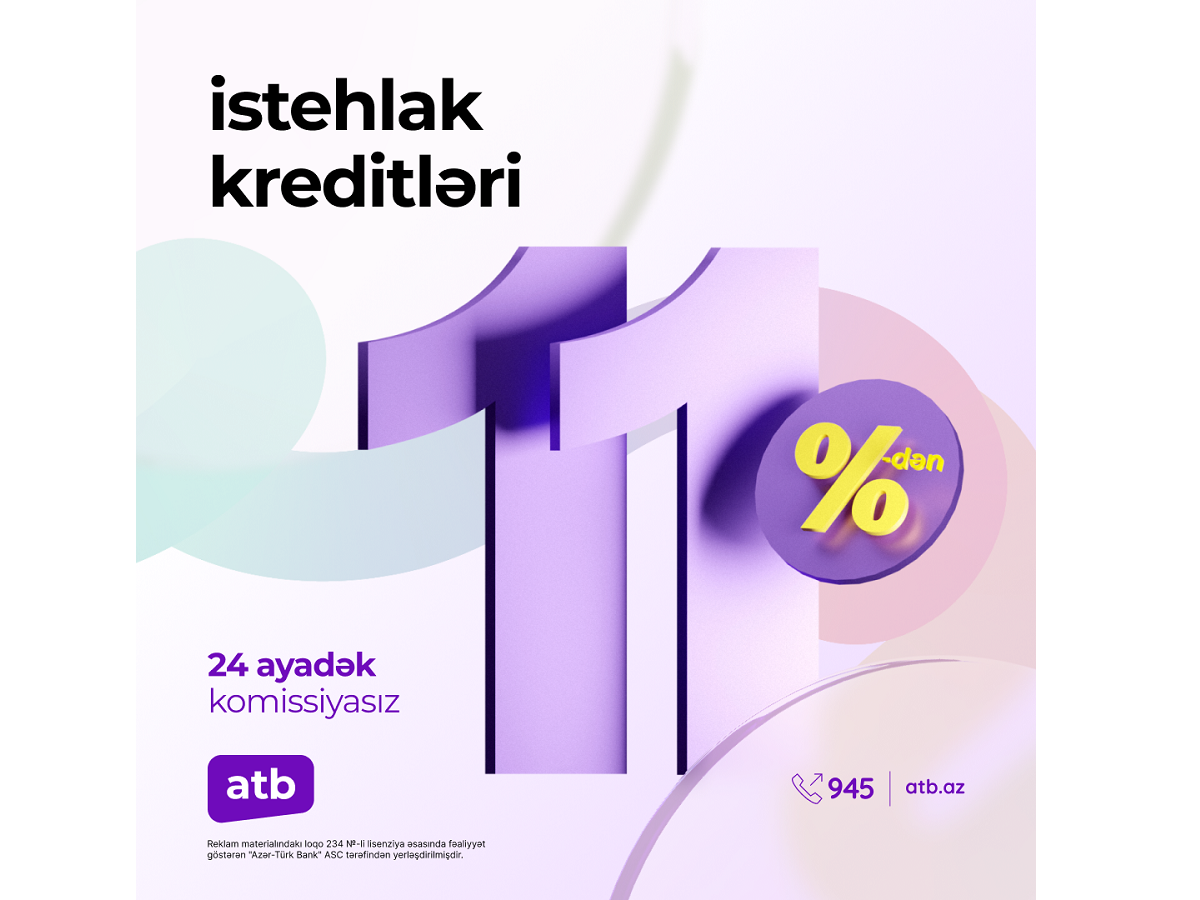 Azer Turk Bank продолжает льготную кредитную кампанию