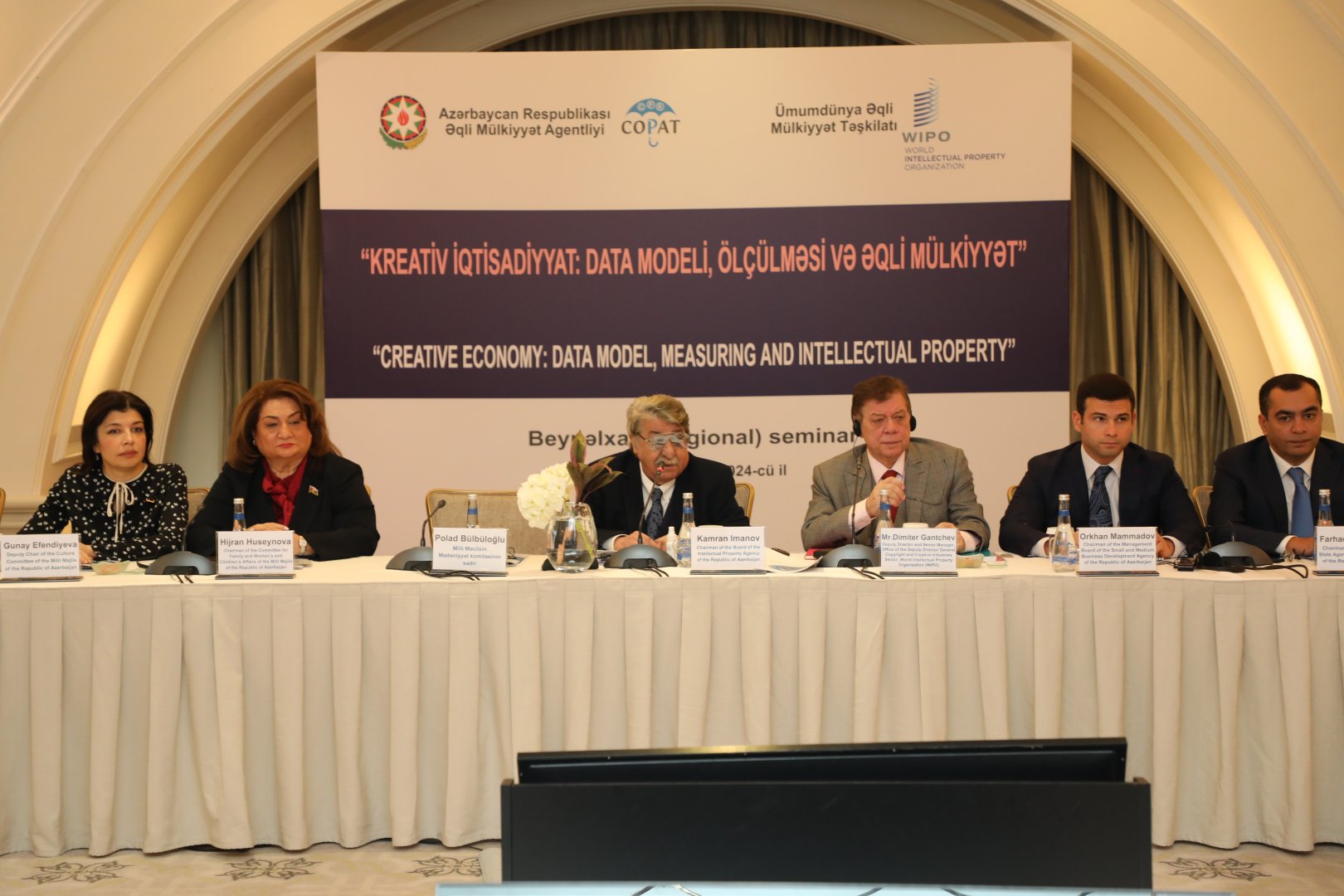 “Kreativ iqtisadiyyat: data modeli, ölçülməsi və əqli mülkiyyət” mövzusunda regional seminar öz işinə başlayıb (FOTO)