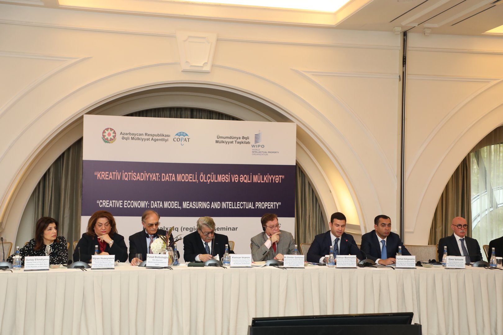 “Kreativ iqtisadiyyat: data modeli, ölçülməsi və əqli mülkiyyət” mövzusunda regional seminar öz işini davam etdirir (FOTO)