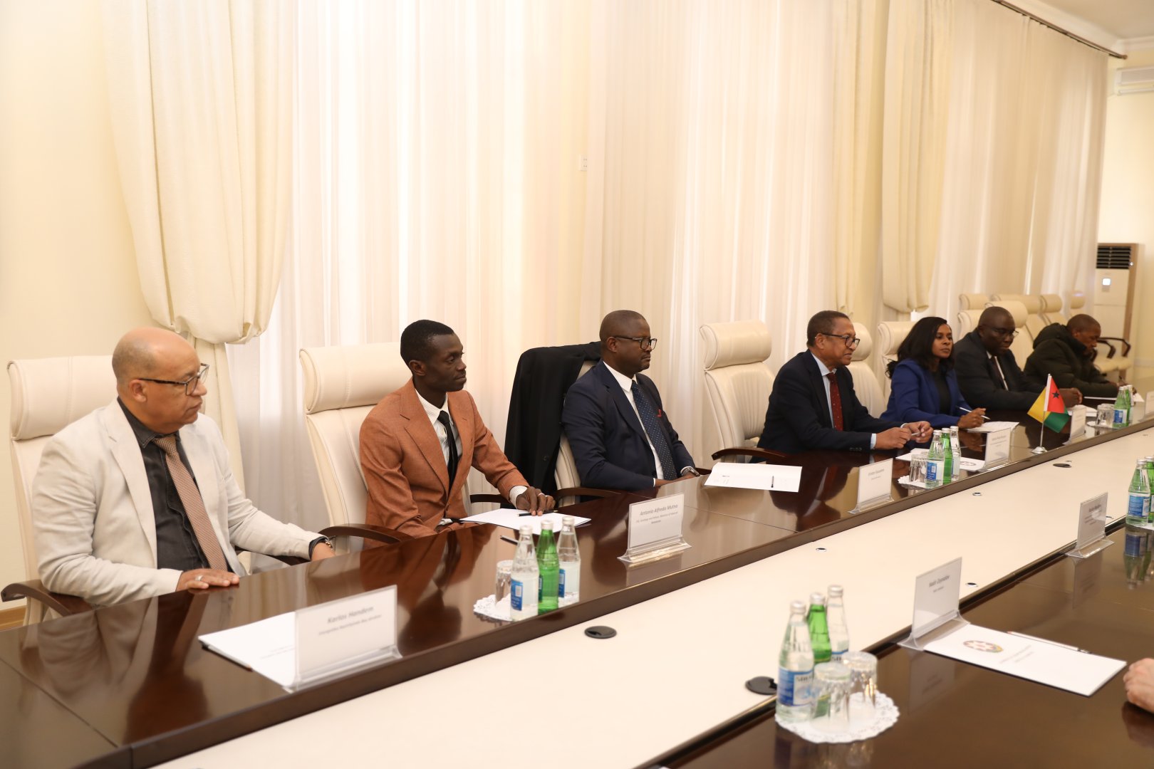 Azerbaijan, Guinea-Bissau debate development of ties in healthcare field (PHOTO)