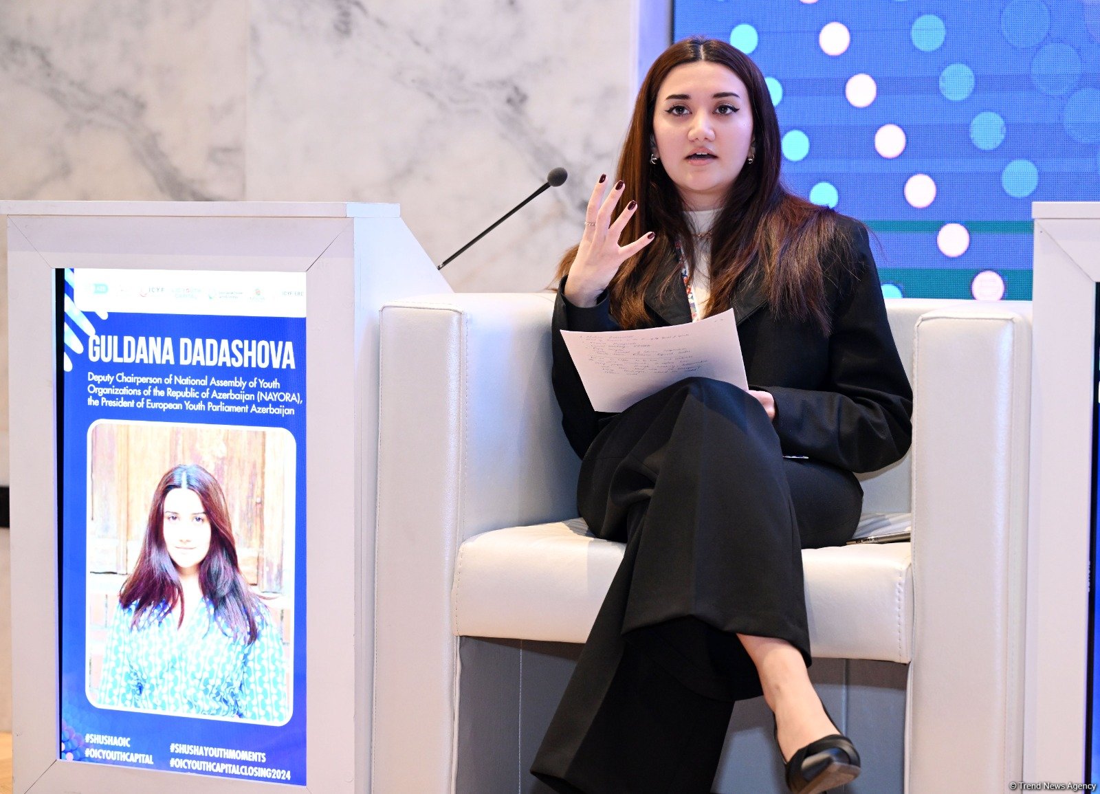 Azerbaijan's Shusha hosts panel discussion of “Youth Organizations Forum of OIC countries” (PHOTO)