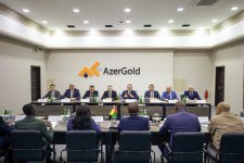 В ЗАО "AzerGold" состоялась встреча с делегацией Республики Гвинея-Бисау (ФОТО)