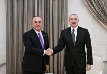 President Ilham Aliyev receives former Turkish FM Mevlüt Çavuşoğlu (PHOTO/VIDEO)