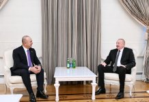 President Ilham Aliyev receives former Turkish FM Mevlüt Çavuşoğlu (PHOTO/VIDEO)