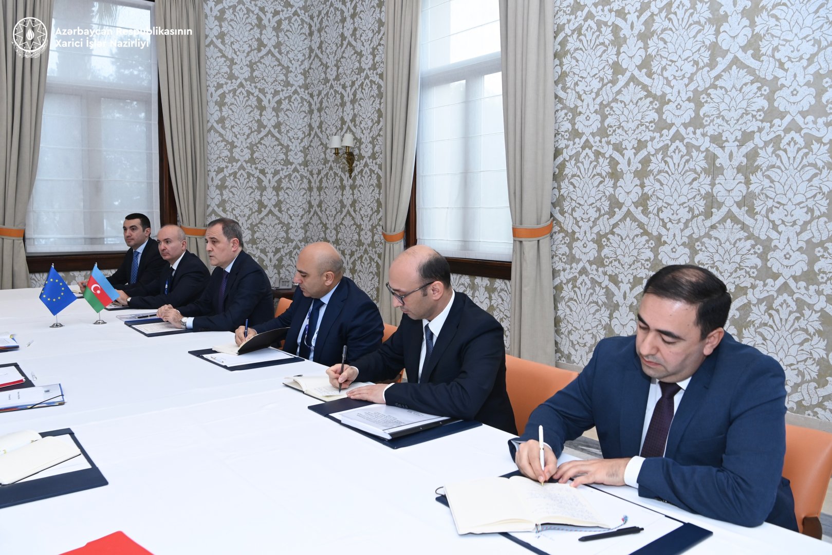 Azerbaijani FM, EC Vice President discuss issues of normalizing country’s relations with Armenia (PHOTO)