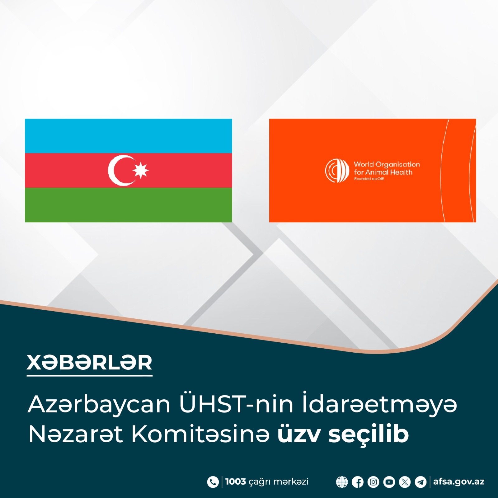 Azerbaijan elected as member of WOAH Management Control Committee