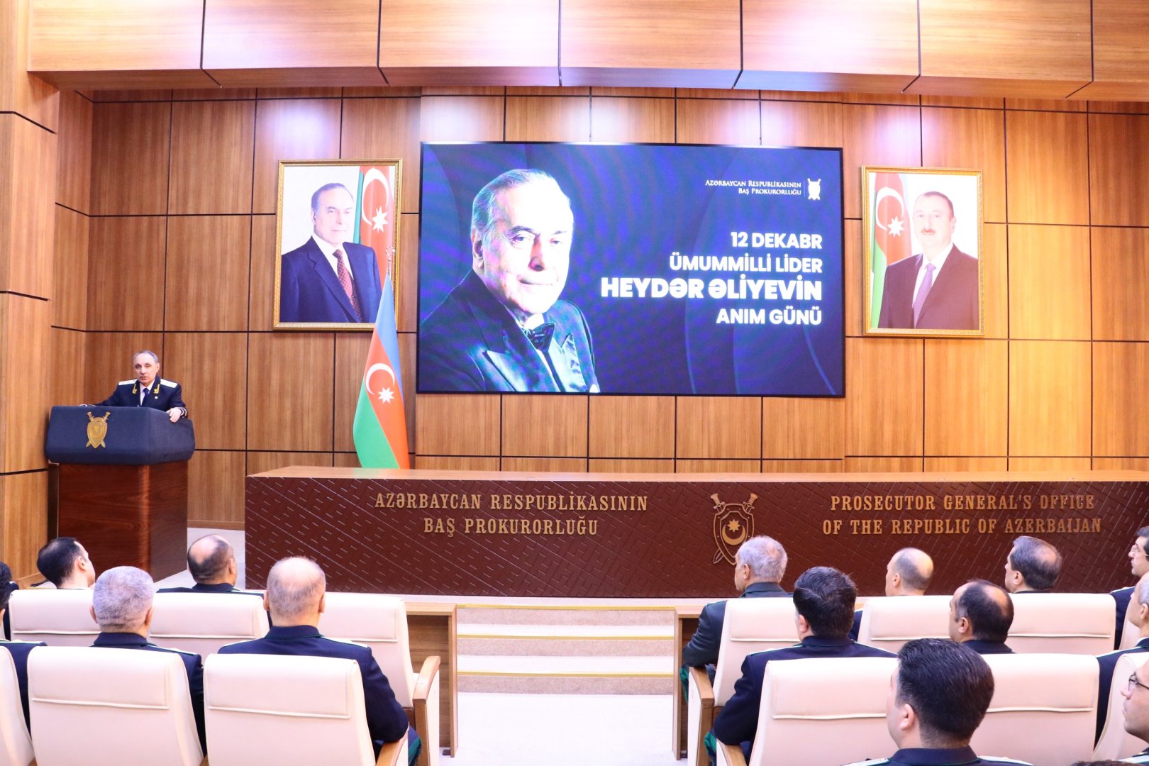 Azerbaijani prosecutor general's office organizes event dedicated to memory of National Leader Heydar Aliyev (PHOTO)