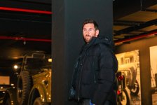 Lionel Messi and his teammates visit Azerbaijan's Heydar Aliyev Center! (PHOTO)