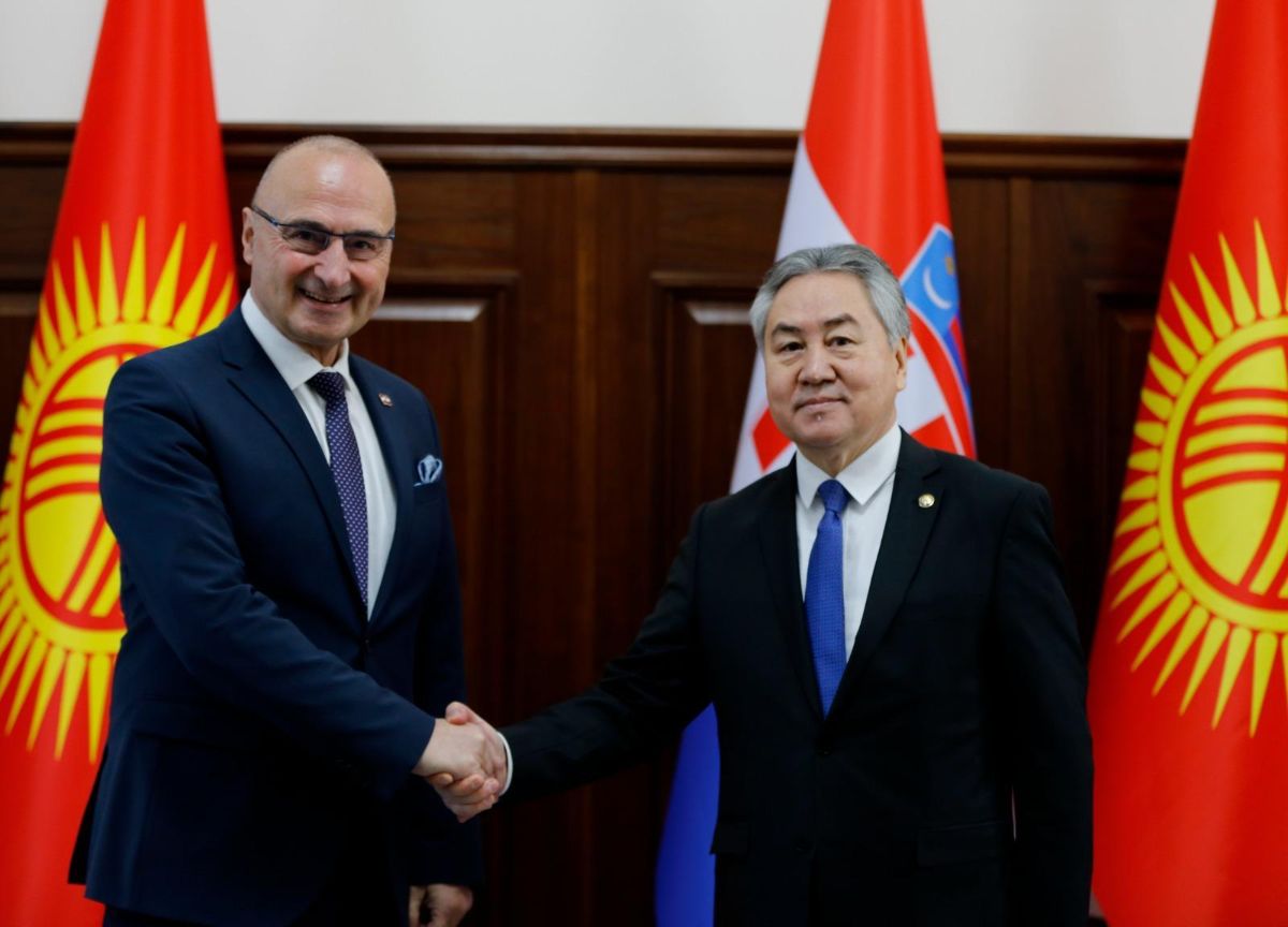 Steeling two-way relations turns vital between Kyrgyzstan and Croatia