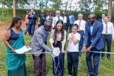 Heydər Əliyev Fondunun dəstəyi ilə Ruanda məktəbi içməli su ilə təchiz olunub (FOTO)