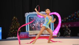 Int'l rhythmic gymnastics tournament “Winter Fairytale” kicks off in Azerbaijan's Baku (PHOTO)