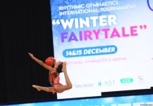 Int'l rhythmic gymnastics tournament “Winter Fairytale” kicks off in Azerbaijan's Baku (PHOTO)