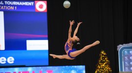 Int'l rhythmic gymnastics tournament “Winter Fairytale” kicks off in Azerbaijan's Baku (PHOTO)