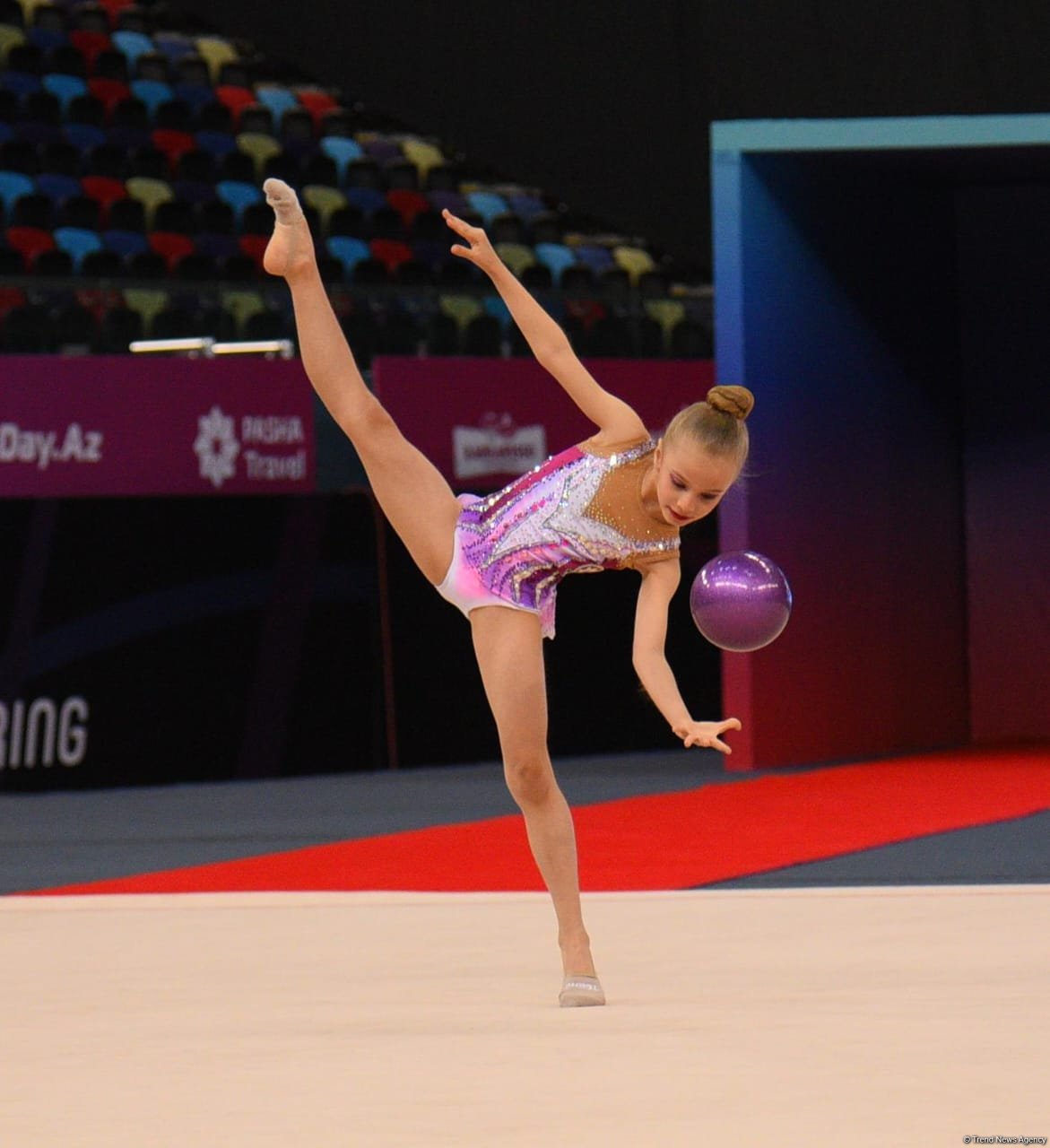 Int'l rhythmic gymnastics tournament “Winter Fairytale” kicks off in Azerbaijan's Baku (PHOTO)