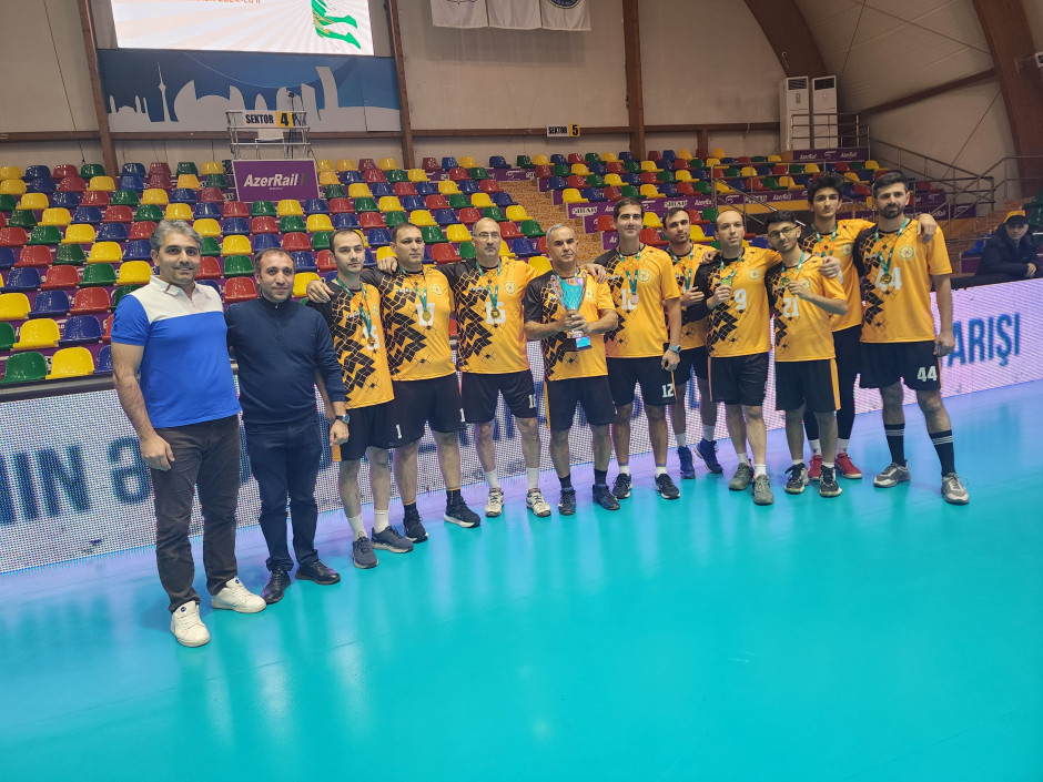 FHN komandası dövlət qurumları arasında keçirilən voleybol yarışının çempionu olub