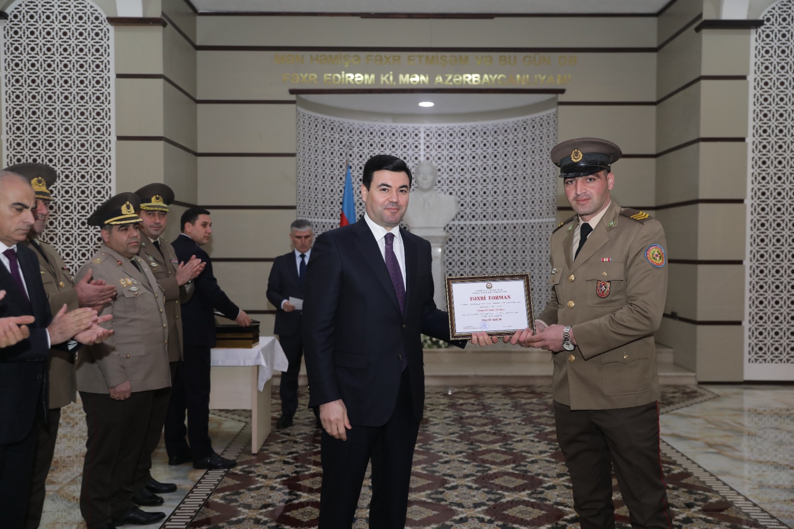 Xaçmazda Fövqəladə Hallar Nazirliyi işçilərinin peşə bayramı qeyd edilib (FOTO)