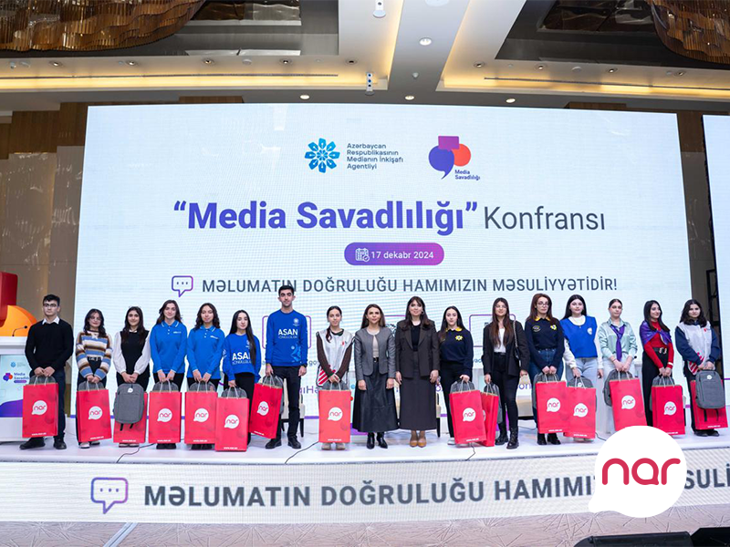 "Media Literacy" Conference was organized in partnership with Nar (PHOTO)