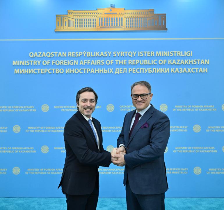 Italian ambassador to Kazakhstan concludes his mission