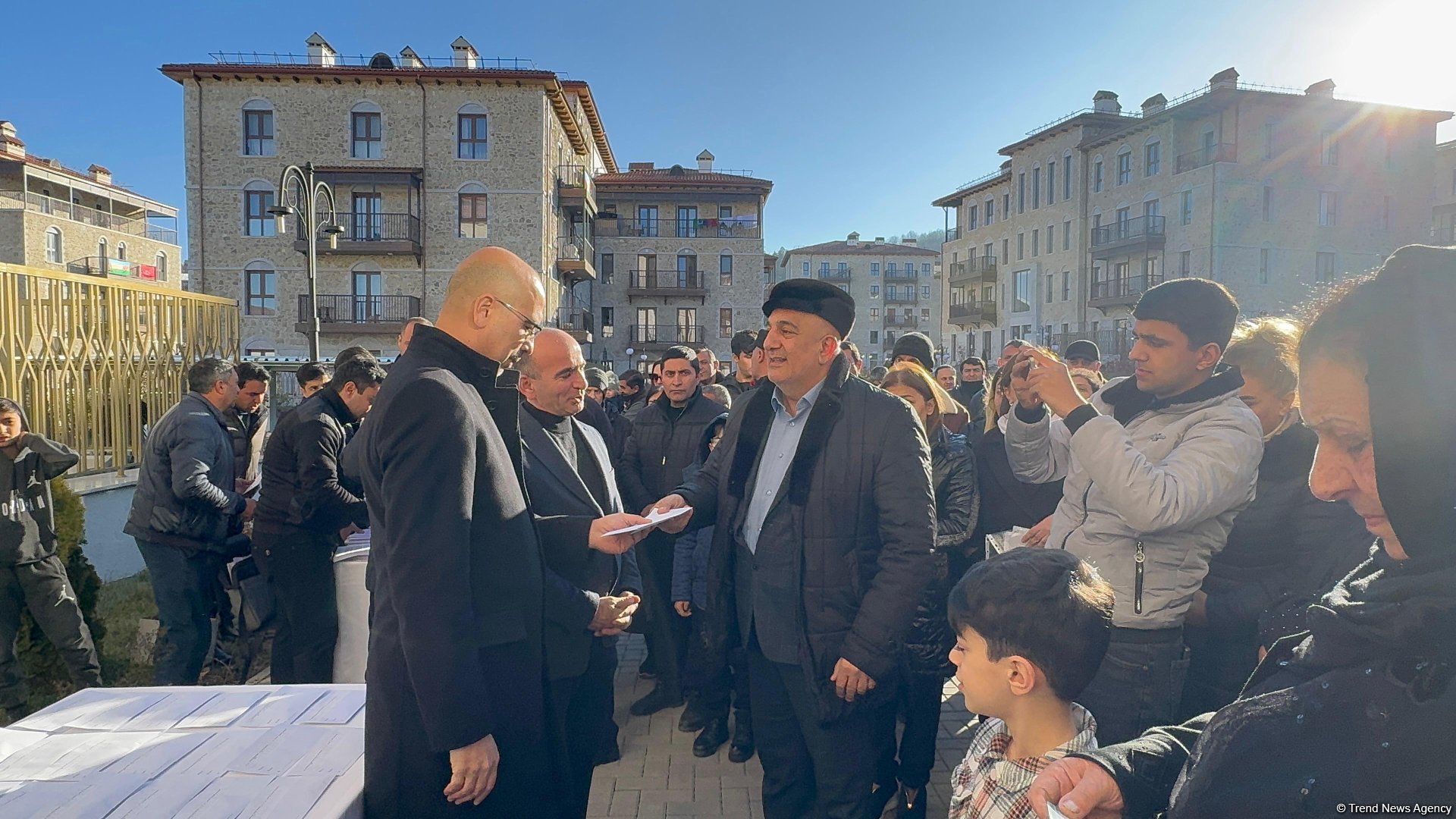 Növbəti köç karvanı Şuşa şəhərinə çatıb (FOTO)