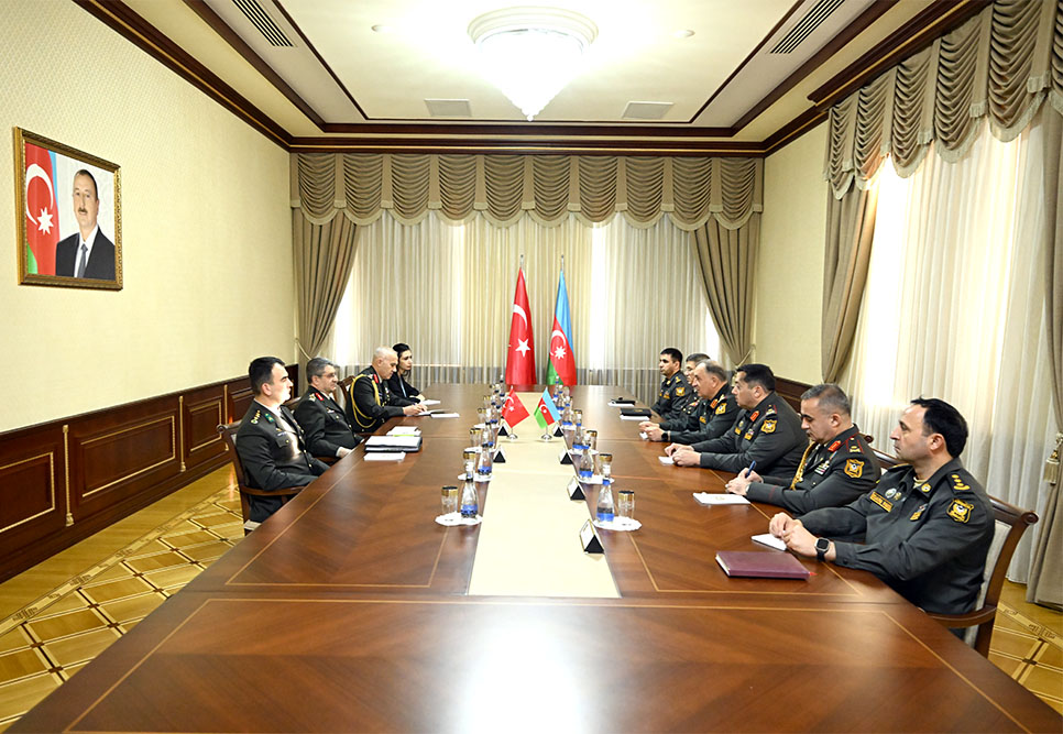 Azərbaycan və Türkiyə arasında hərbi əməkdaşlığın cari vəziyyəti müzakirə edilib (FOTO/VİDEO)