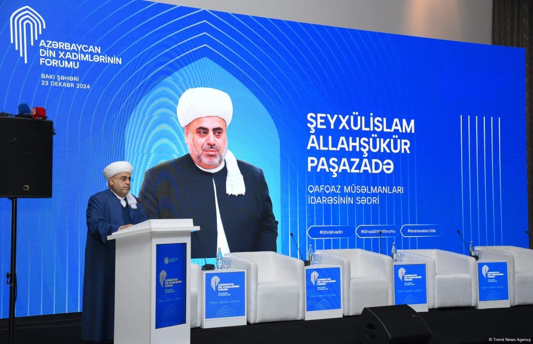 Azerbaijan's Baku stages forum of local religious figures (PHOTO)