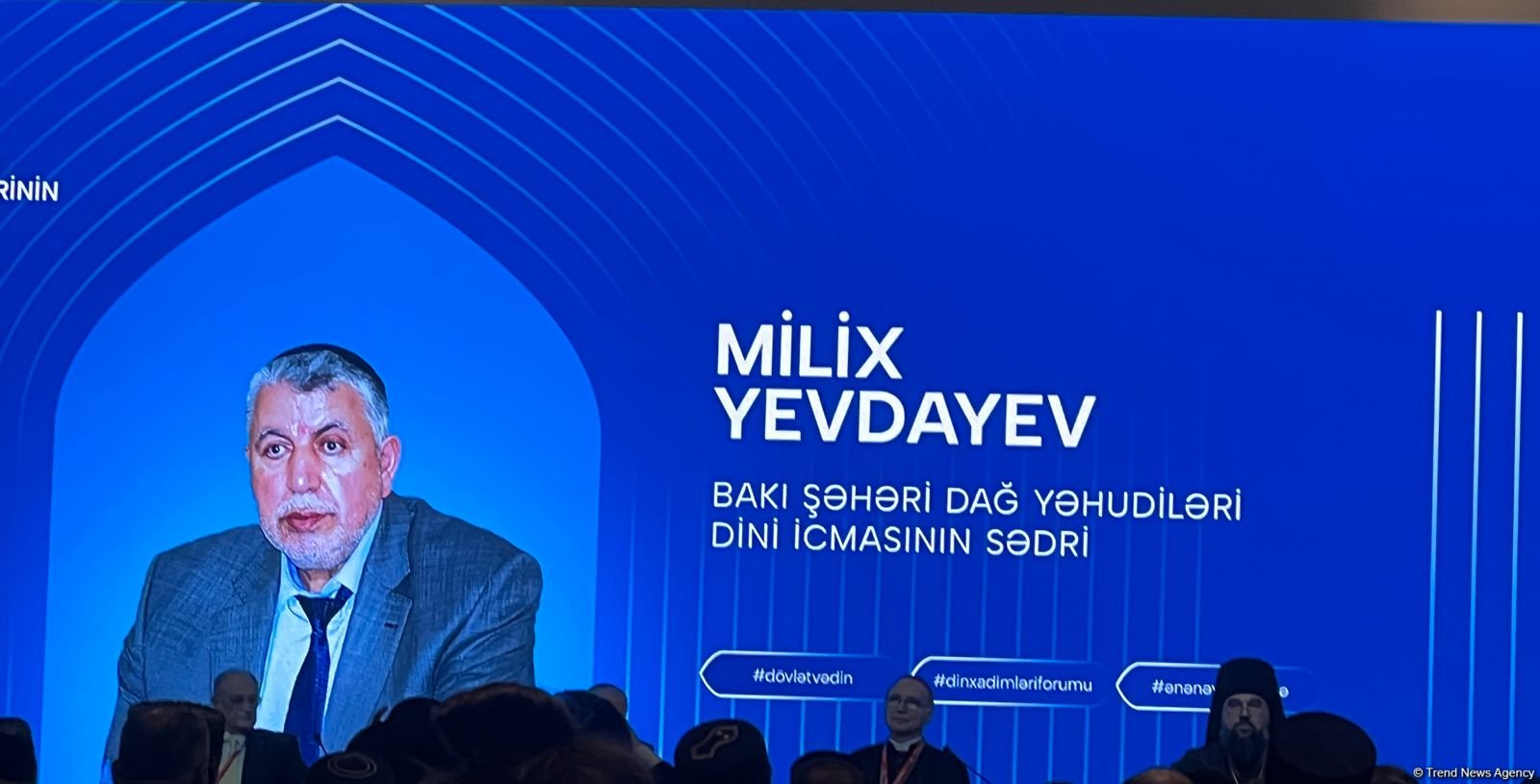 Azərbaycanda azsaylı xalqlar birlikdə mehriban şəkildə yaşayır - Milix Yevdayev