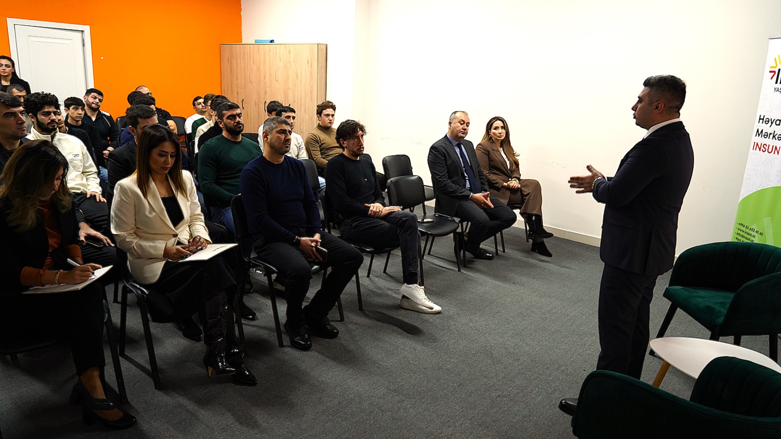 Azərbaycan Üzgüçülük Federasiyası idmançılar üçün seminar keçirdi (FOTO)