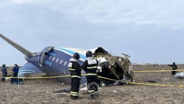 Kazakhstan's emergencies ministry runs rescue operation at Aktau plane crash site (PHOTO/VIDEO)