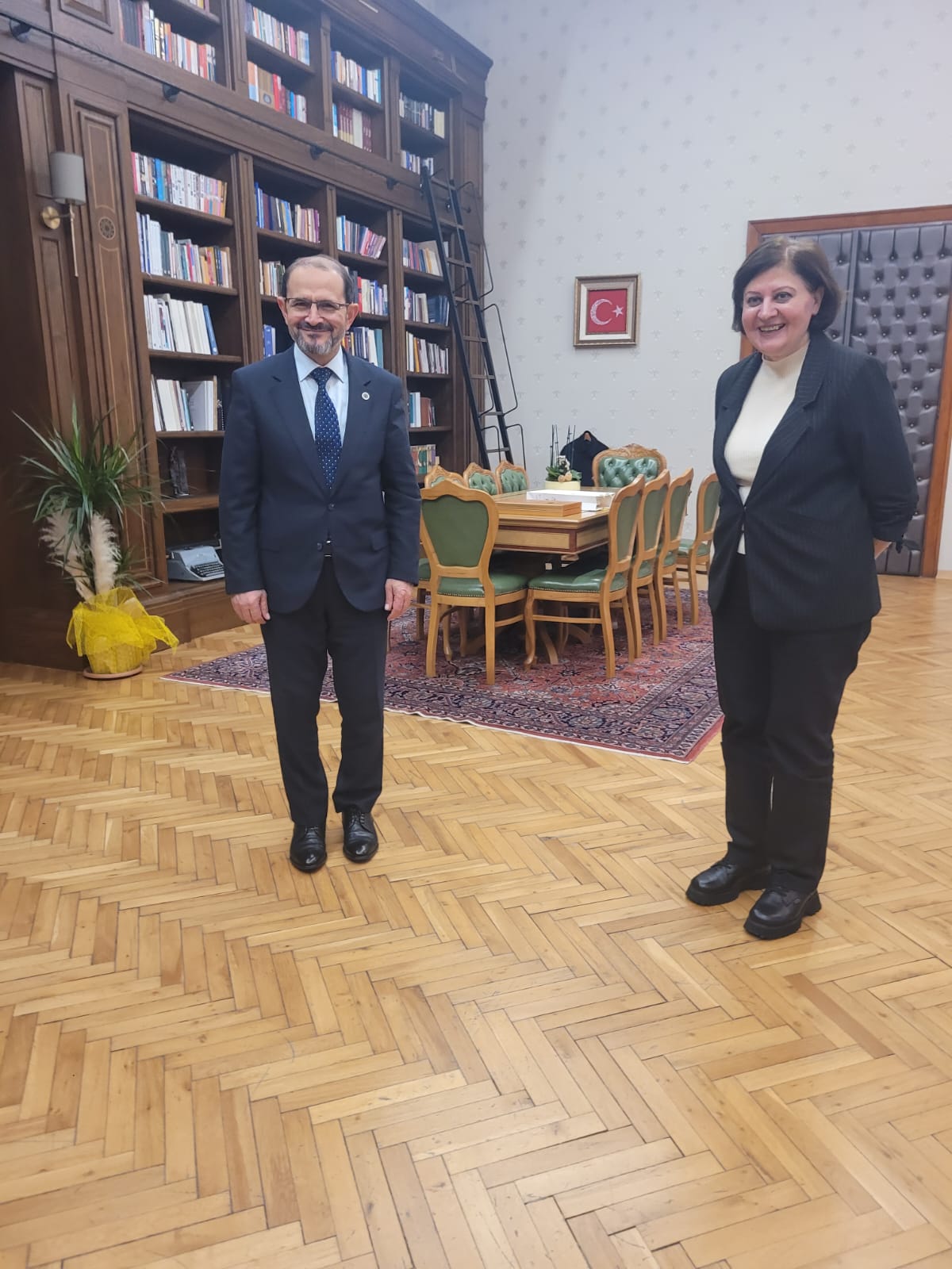 AzMİU və Yıldız Texniki Universiteti arasında əməkdaşlıq məsələləri müzakirə olunub (FOTO)