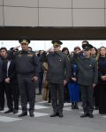 Bakı aeroportunda Aktaudakı təyyarə qəzası ilə bağlı xatirə stendi quraşdırılıb (FOTO)