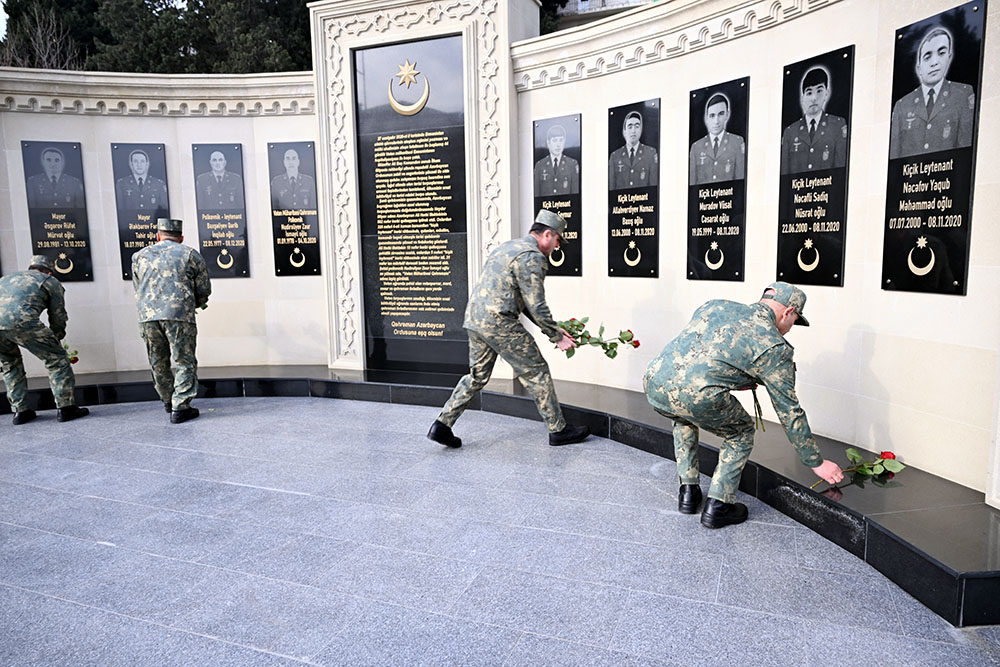 “Ehtiyat zabit hazırlığı kursu”nun buraxılış mərasimi keçirilib (FOTO/VİDEO)