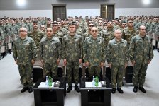 “Ehtiyat zabit hazırlığı kursu”nun buraxılış mərasimi keçirilib (FOTO/VİDEO)