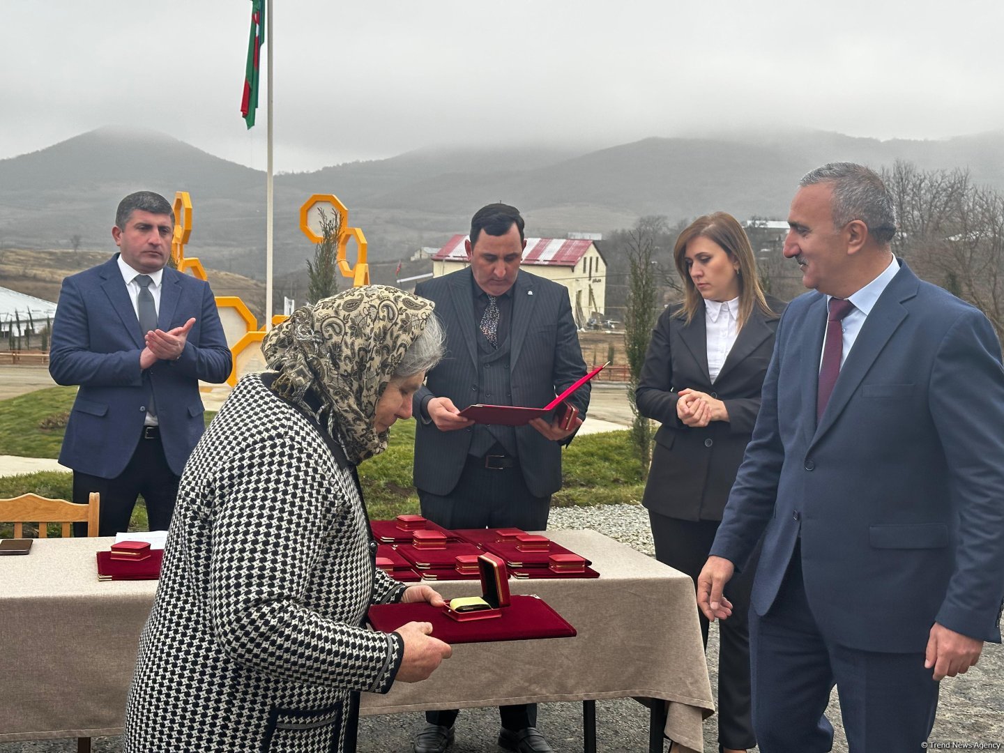 Növbəti köç karvanı Xocalı rayonunun Ballıca kəndinə çatıb (FOTO)