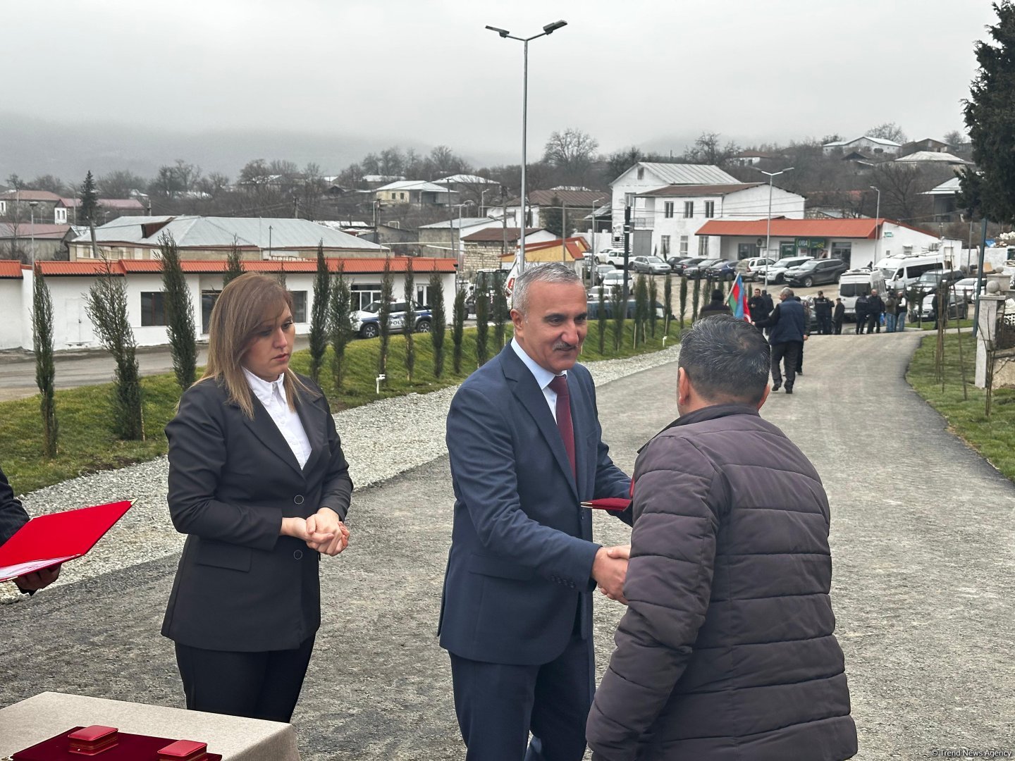 Növbəti köç karvanı Xocalı rayonunun Ballıca kəndinə çatıb (FOTO)