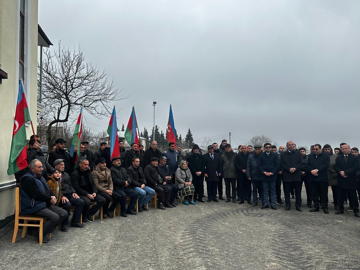 Növbəti köç karvanı Xocalı rayonunun Ballıca kəndinə çatıb (FOTO)