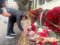 Azerbaijan's Baku honors memory of fallen AZAL pilot crashed in Aktau (PHOTO)