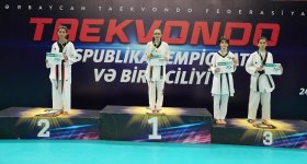 Azərbaycan taekvondo çempionatında gənclər arasında qaliblər bəlli olub