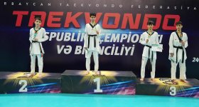 Azərbaycan taekvondo çempionatında gənclər arasında qaliblər bəlli olub