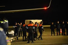 Bodies of AZAL crash victims brought to Baku (PHOTO/VIDEO)