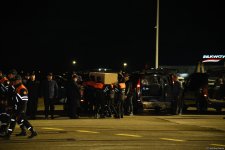 Bodies of AZAL crash victims brought to Baku (PHOTO/VIDEO)