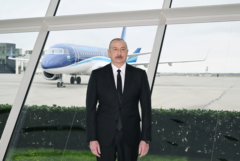 President Ilham Aliyev interviewed by Azerbaijan Television (PHOTO/VIDEO)