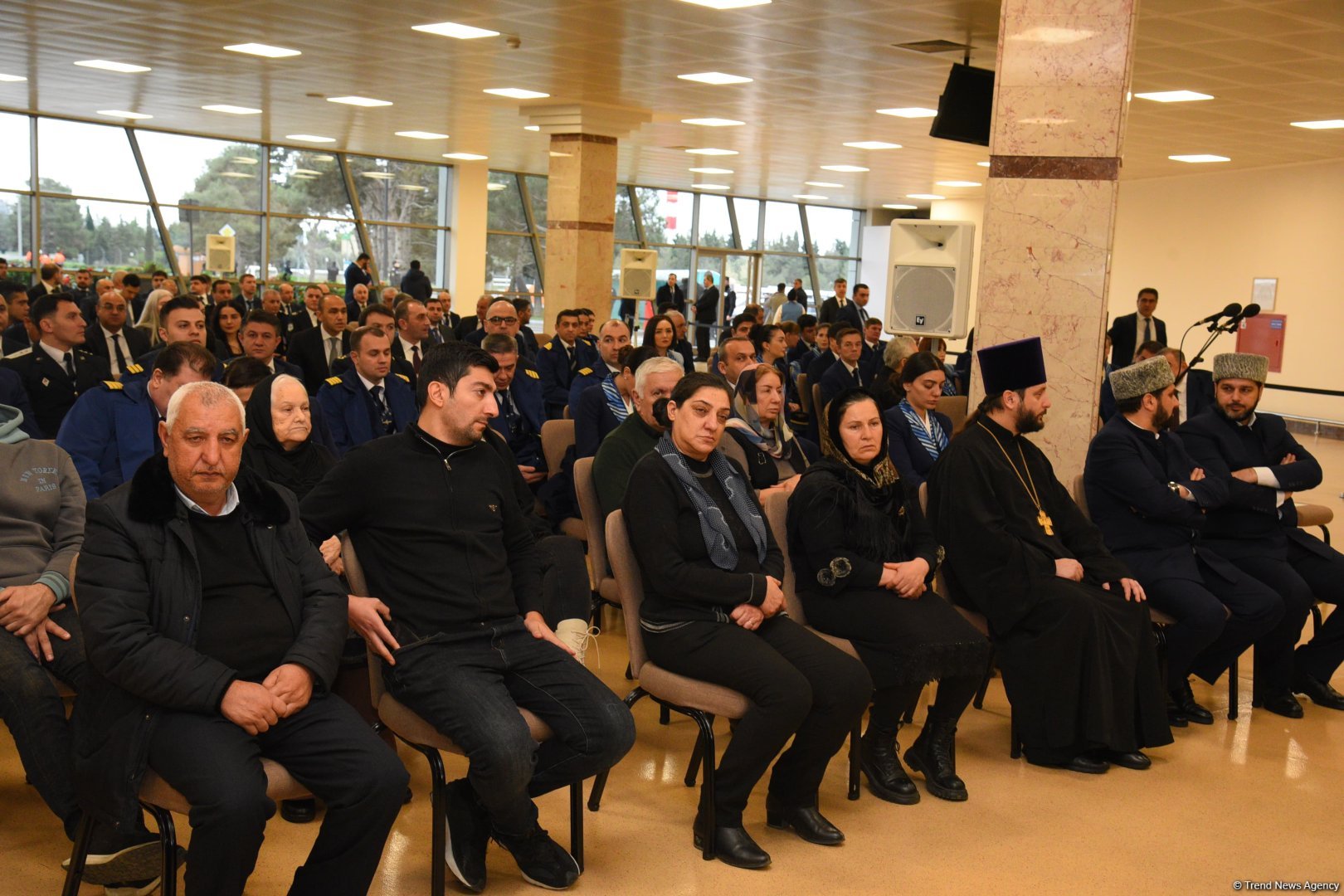 Baku hosts farewell ceremony for AZAL plane crash crew members (PHOTO/VIDEO)