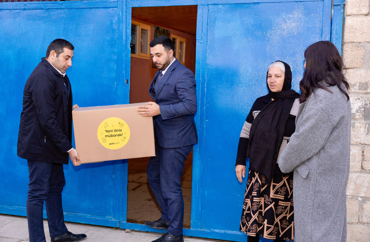 Yelo Bank visits families of martyrs and veterans in Shamakhi (PHOTO)