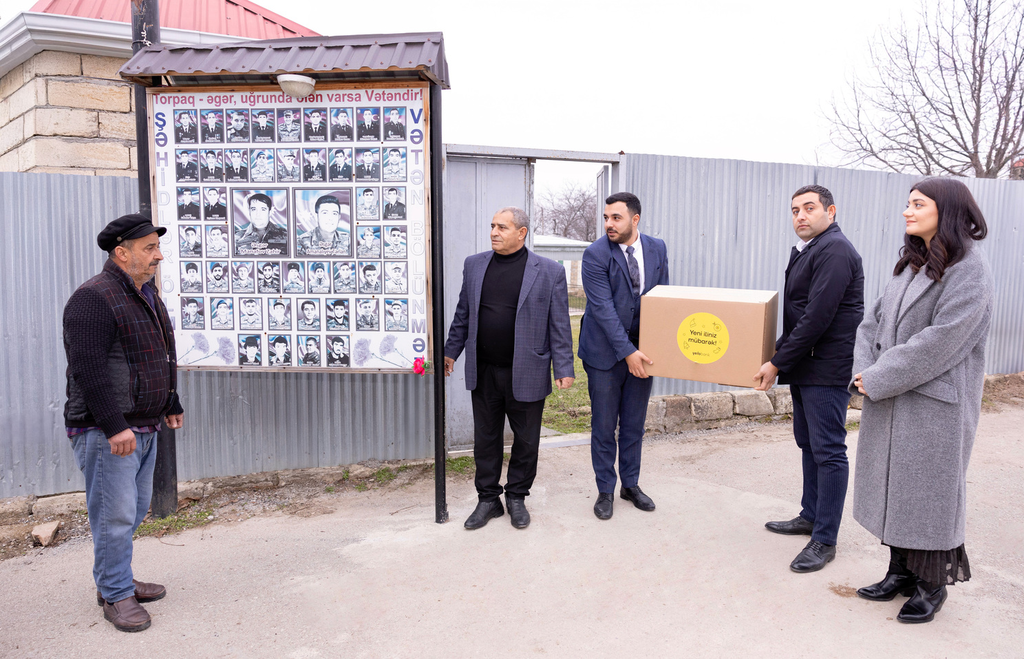 Yelo Bank visits families of martyrs and veterans in Shamakhi (PHOTO)