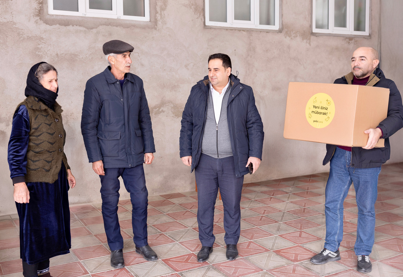 Yelo Bank visits families of martyrs and veterans in Shamakhi (PHOTO)