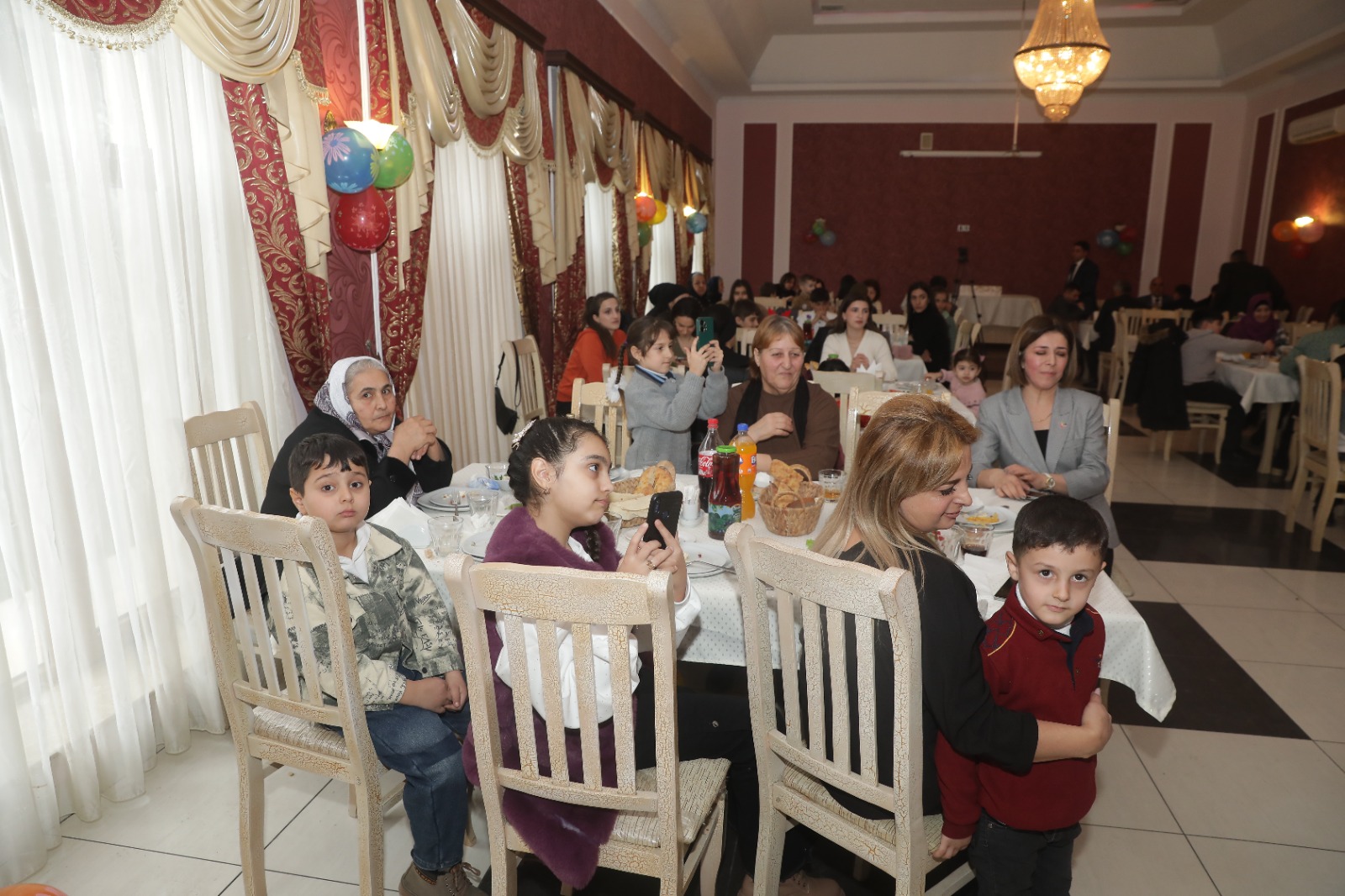 Xaçmaz rayonunda Şəhid və qazi övladları üçün bayram şənliyi təşkil olunub (FOTO)